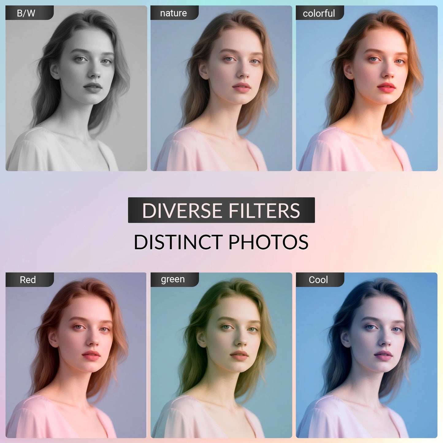 Digital Camera for Photography,4K 64MP Video Camera with 16X Digital Zoom and 32GB SD Card Black