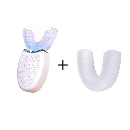 Sonicglow™ 360° Electric Toothbrush: USB Rechargeable Automatic Toothbrush for Deep, Effortless Cleaning